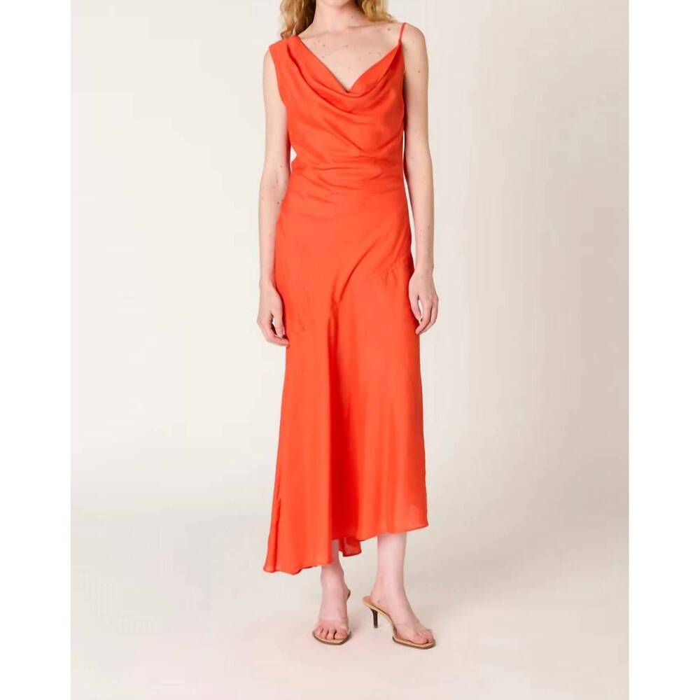 NEW NIA cielo dress in coral red